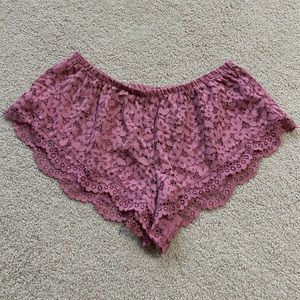 Victoria’s Secret Lace Shorts